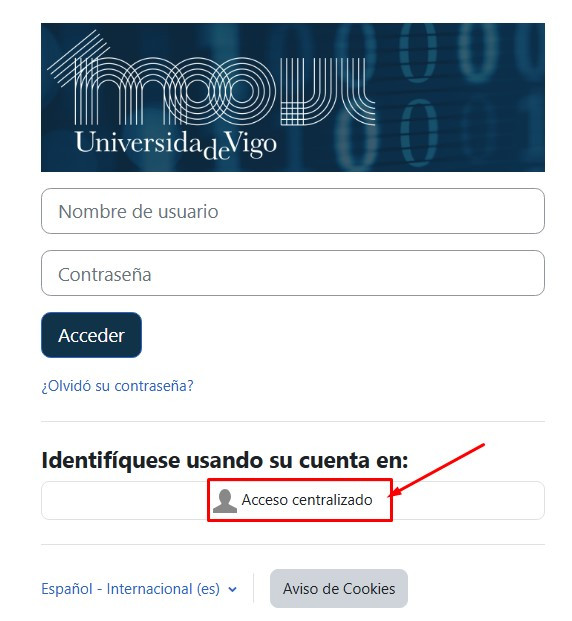 acceso centralizado