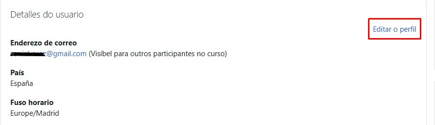 editar perfil