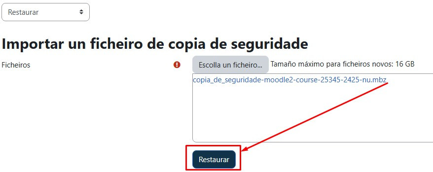 Restaurar